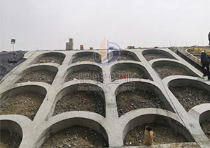 拱形護坡應用