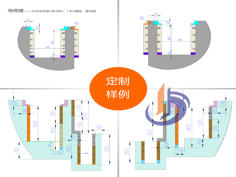 高速公路隧道水溝電纜槽-中心水溝 水溝電纜槽模板